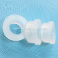 Medical grade silicone rubber stopper for glass bottle